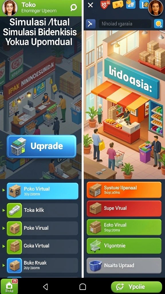 id66 - Tampilan menu utama ID66 yang menarik dan interaktif.