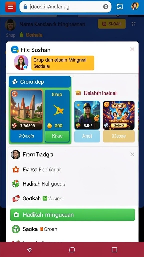 ins55 - Level yang penuh warna dan desain kreatif.