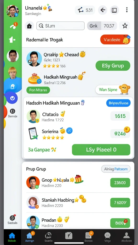 jktgame - Tampilan antarmuka yang sederhana dan ramah pengguna.