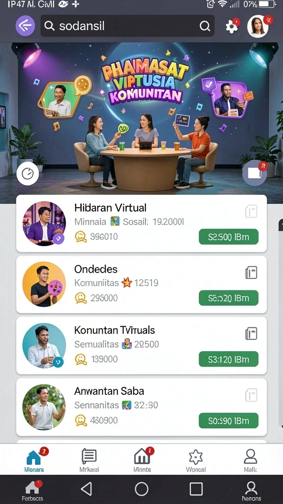 tempur99 - Tampilan antarmuka yang ramah pengguna dan menarik.